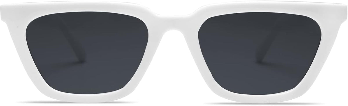 Polarized Narrow Square Cateye Sunglasses for Women Retro Trendy Driving Glasses SJ2169