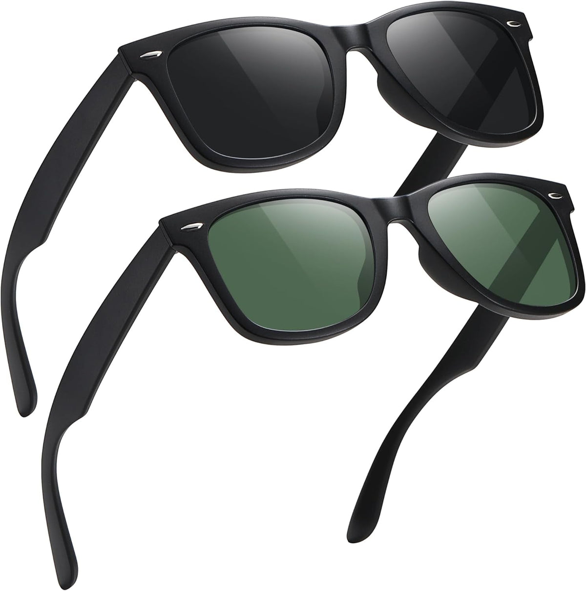 Polarized Sunglasses for Men Women Classic Retro Sun Glasses for Driving Fishing UV Protection