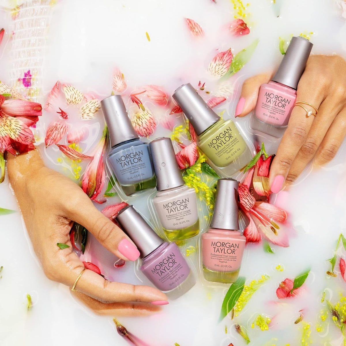 Pure Beauty Collection - Professional Lacquer, Vibrant, Chip-Resistant, Fast-Drying, Long-Lasting, High-Shine, Perfect for Manicures & Pedicure, 15Ml