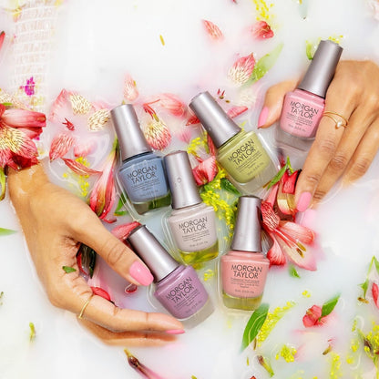 Morgan Taylor Pure Beauty Collection Nail Lacquer, Nail Polish, Pastel Nail Polish, Spring Nail Lacquer