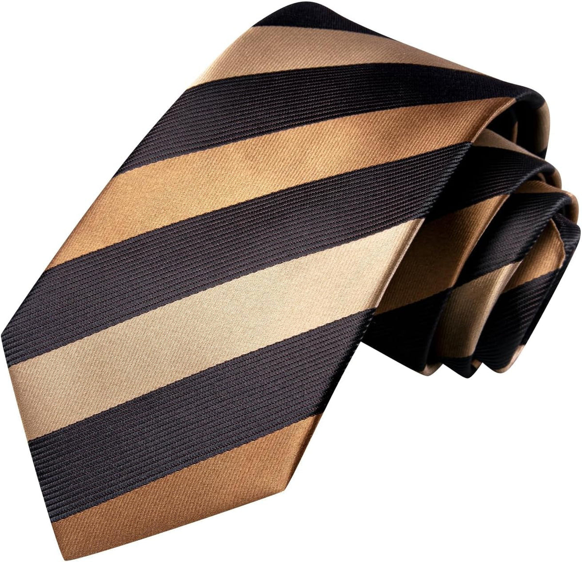 Mens Plaid Ties Classic Paisley Necktie with Handkerchief Cufflinks Set Business Stripe Tie