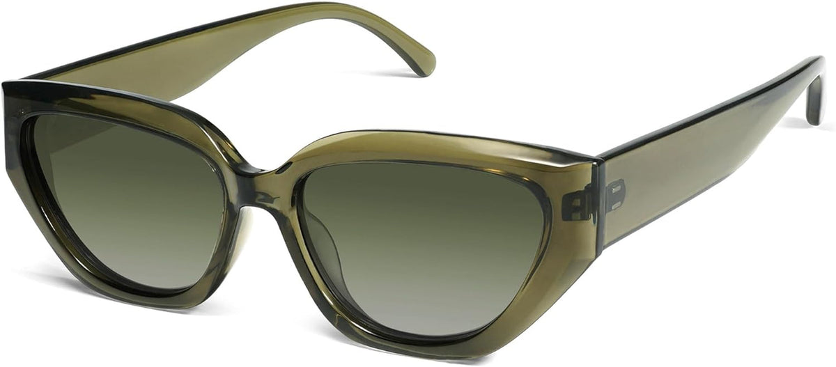 Trendy Cute Cat Eye Polarized Sunglasses for Women Fashion Cateye Womens Sunnies SJ2237
