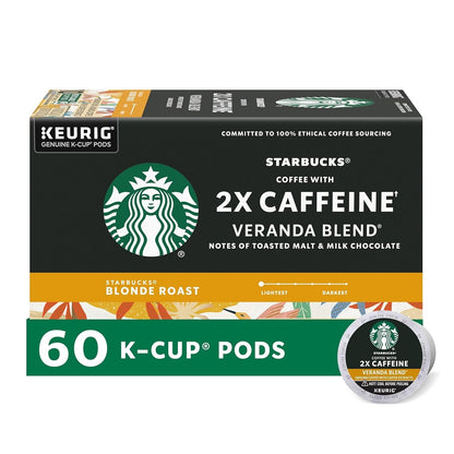 K-Cup Coffee Pods, Medium Roast Coffee, Pike Place Roast for Keurig Brewers, 100% Arabica, 6 boxes (60 pods total)
