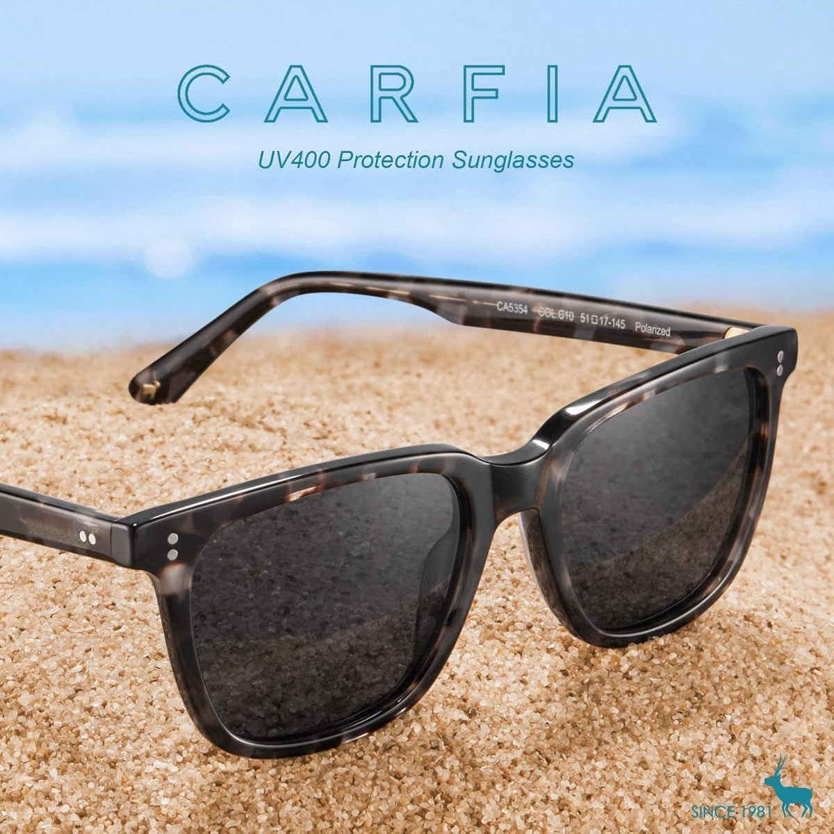 Polarized Men'S Sunglasses UV400 Protection for Driving Fishing Hiking Golf Outdoor Sport Glasses