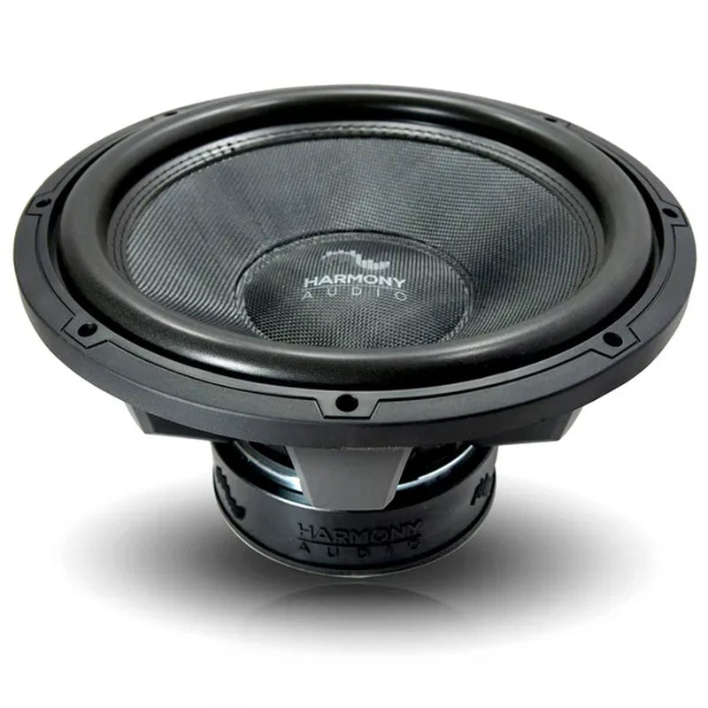 Harmony Audio HA-C154 Car Stereo Competition Carbon 15" Sub 2800W Dual 4 Ohm Subwoofer New