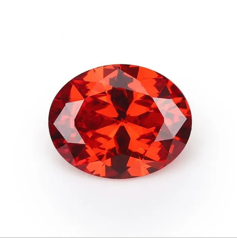 15 Kinds of Color Natural Gemstone Green Emerald Sapphire Ruby 4X6Mm Oval Cut Sri-Lanka VVS Gemstone 0.4-1.10 Cts
