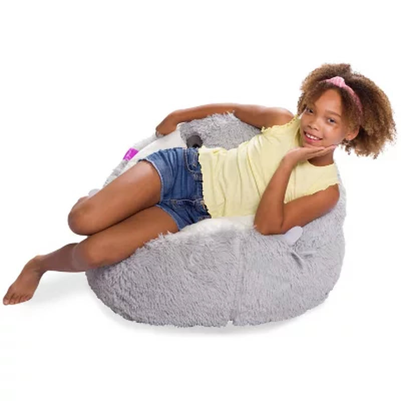 Posh Creations Sloth Bean Bag Chair for Kids
