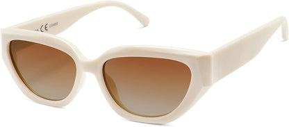Trendy Cute Cat Eye Polarized Sunglasses for Women Fashion Cateye Womens Sunnies SJ2237