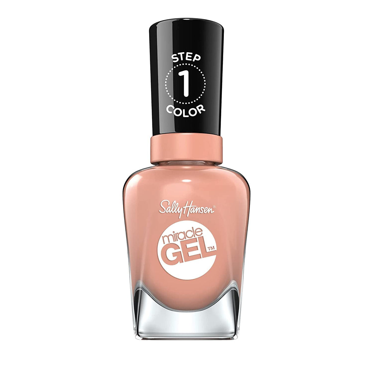 Miracle Gel Nail Polish, Shade Sheer Happiness 187 (Packaging May Vary)