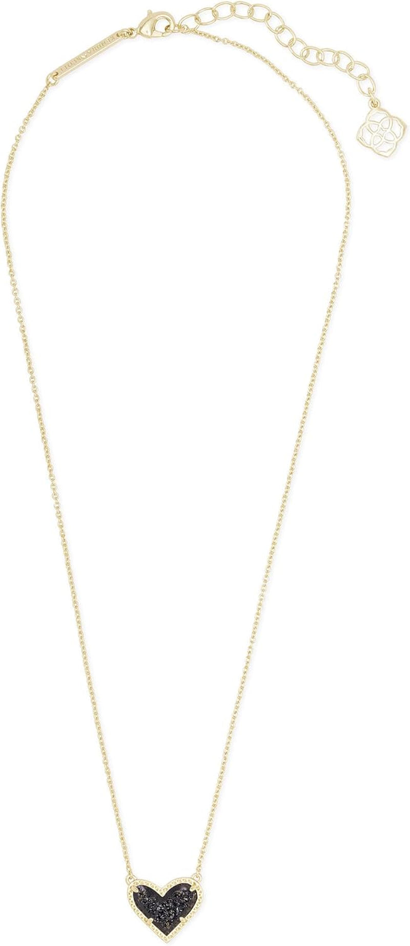 Ari Heart Adjustable Length Pendant Necklace for Women, Fashion Jewelry
