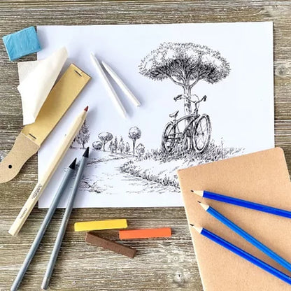 Artskills Assorted Premium Sketching and Drawing Kit, 39 Pieces