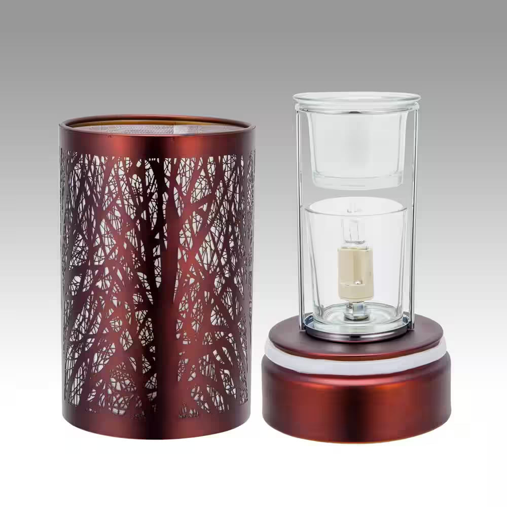 Copper/Rusty Forest Touch Lamp Essential Oil Diffuser and Wax Warmer