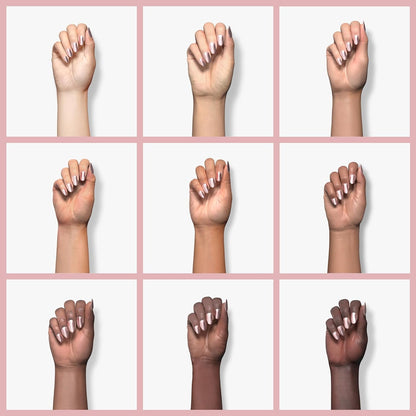 Dream Collection - My Fantasy Fast Drying Nail Polish - Pearly Pale Pink Vegan Nail Polish - Chip Resistant 17 Free Nail Polish with Metallic Finish