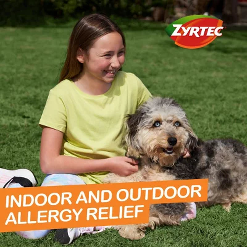 Children'S Zyrtec Antihistamine Allergy Liquid, Grape 4 Fl. Oz., 3 Pk.