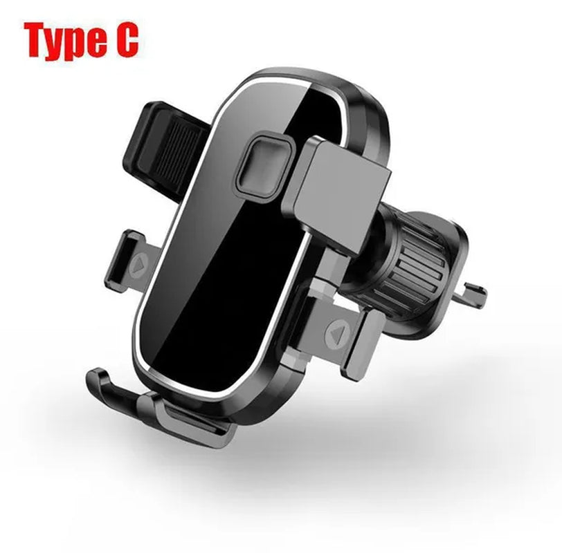 SEAMETAL 1Pc Air Vent Car Phone Holder 360 Rotation Navigation GPS Holder Car Air Outlet Clip Phone Support Bracket