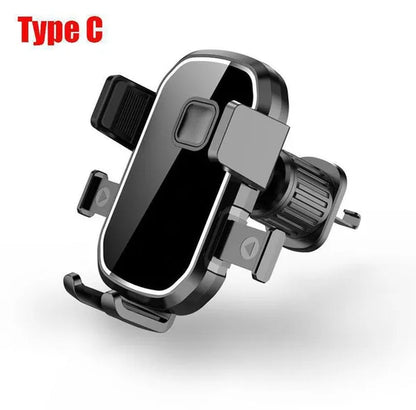 SEAMETAL 1Pc Air Vent Car Phone Holder 360 Rotation Navigation GPS Holder Car Air Outlet Clip Phone Support Bracket