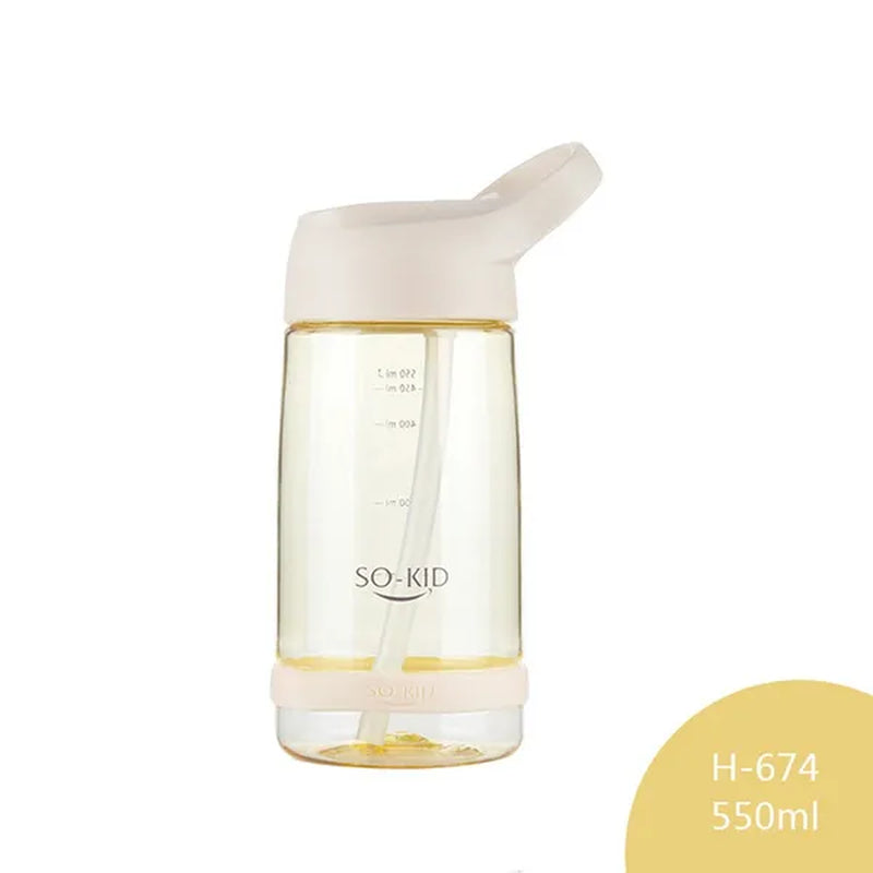550/800/1000Ml Water Bottle with Straw, Portable Sports Shaking Bottle, Fitness Bottle, Children's Bottle, Baby Bottle