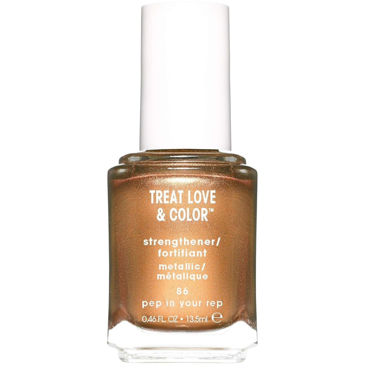Treat Love & Color Nail Polish for Normal to Dry/Brittle Nails, Pep in Your Rep, 0.46 Fl. Oz.