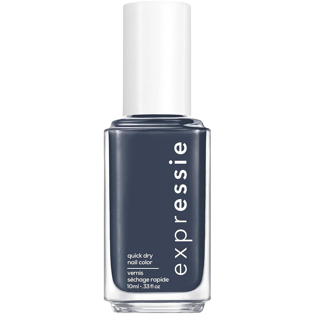 expr, Quick-Dry Nail Polish, 8-Free Vegan, Translucent Lavender Gray, Skip The Track, 0.33 fl oz