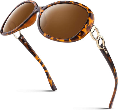 Sunglasses Womens Polarized Trendy Oversized Sun Glasses Fashion Ladies Shades 100% UV400 Protection S85