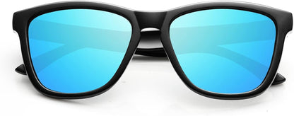 Sunglasses Womens Polarized Sunglasses for Women Trendy Designer Mirrored Sunglasses UV400 Protection Sun Glasses
