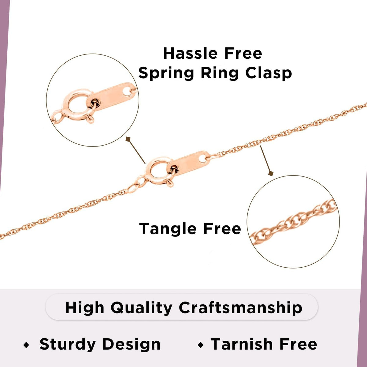 Cross Necklace Pendant with Natural White round Diamonds in 10K Rose, White or Yellow Gold, 18 Inch Rope Chain