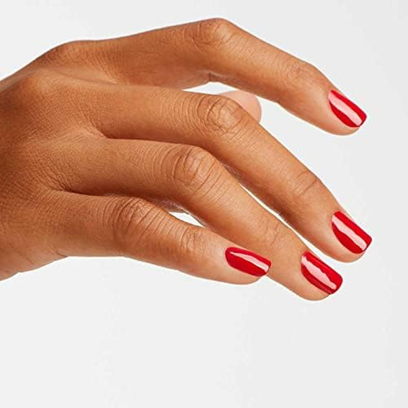 OPI Nail Lacquer, The Thrill of Brazil, Red Nail Polish, 0.5 fl oz