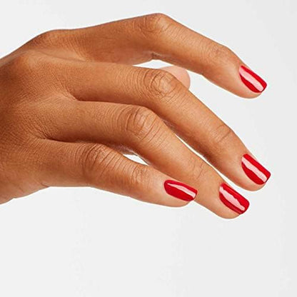 OPI Nail Lacquer, The Thrill of Brazil, Red Nail Polish, 0.5 fl oz