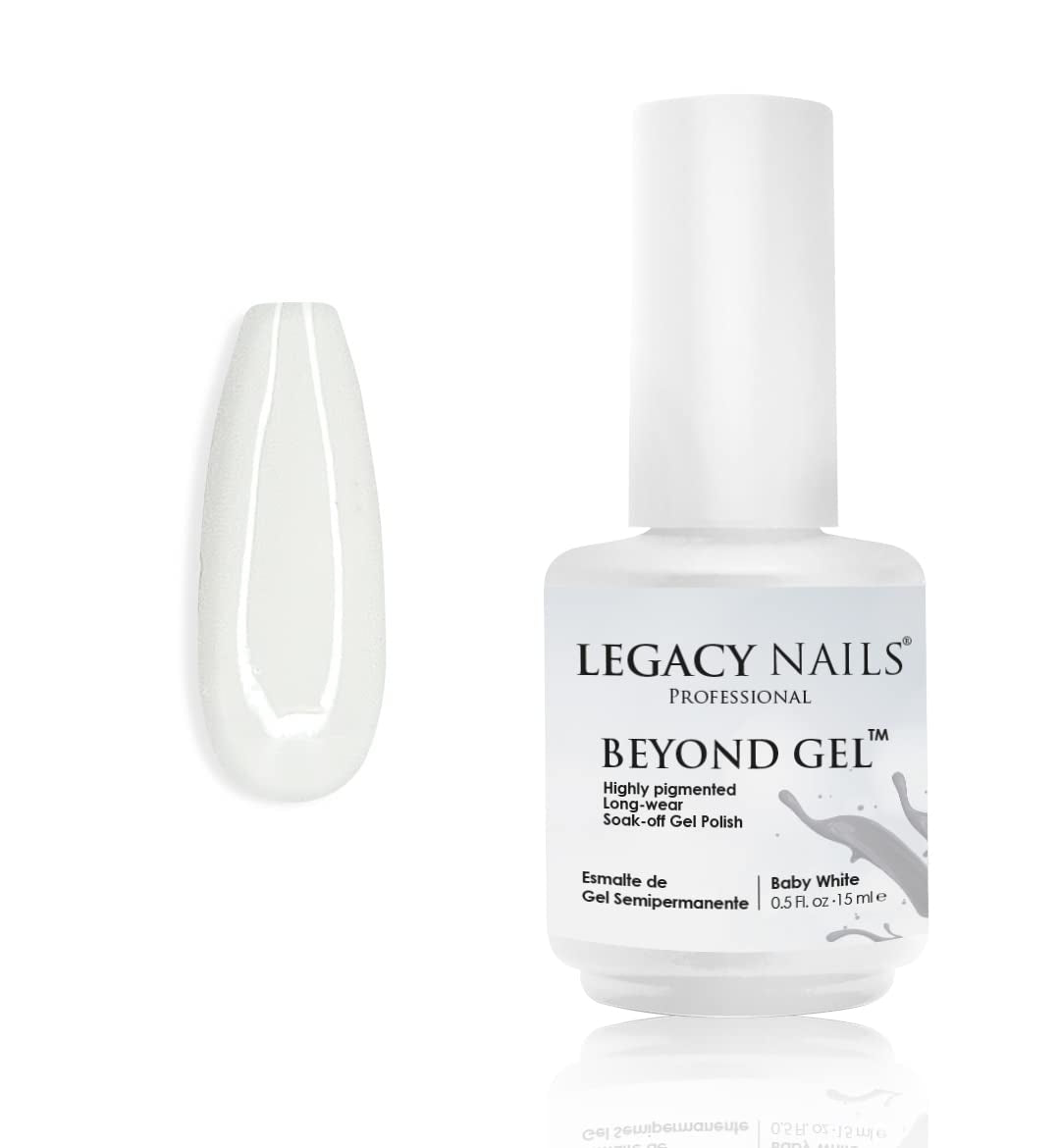 Professional Beyond Gel Soak-Off Nail Gel Polish Full Coverage Highly Pigmented Gel Nail Polish (BEYOND GEL - BEIGE 1/2 OZ)