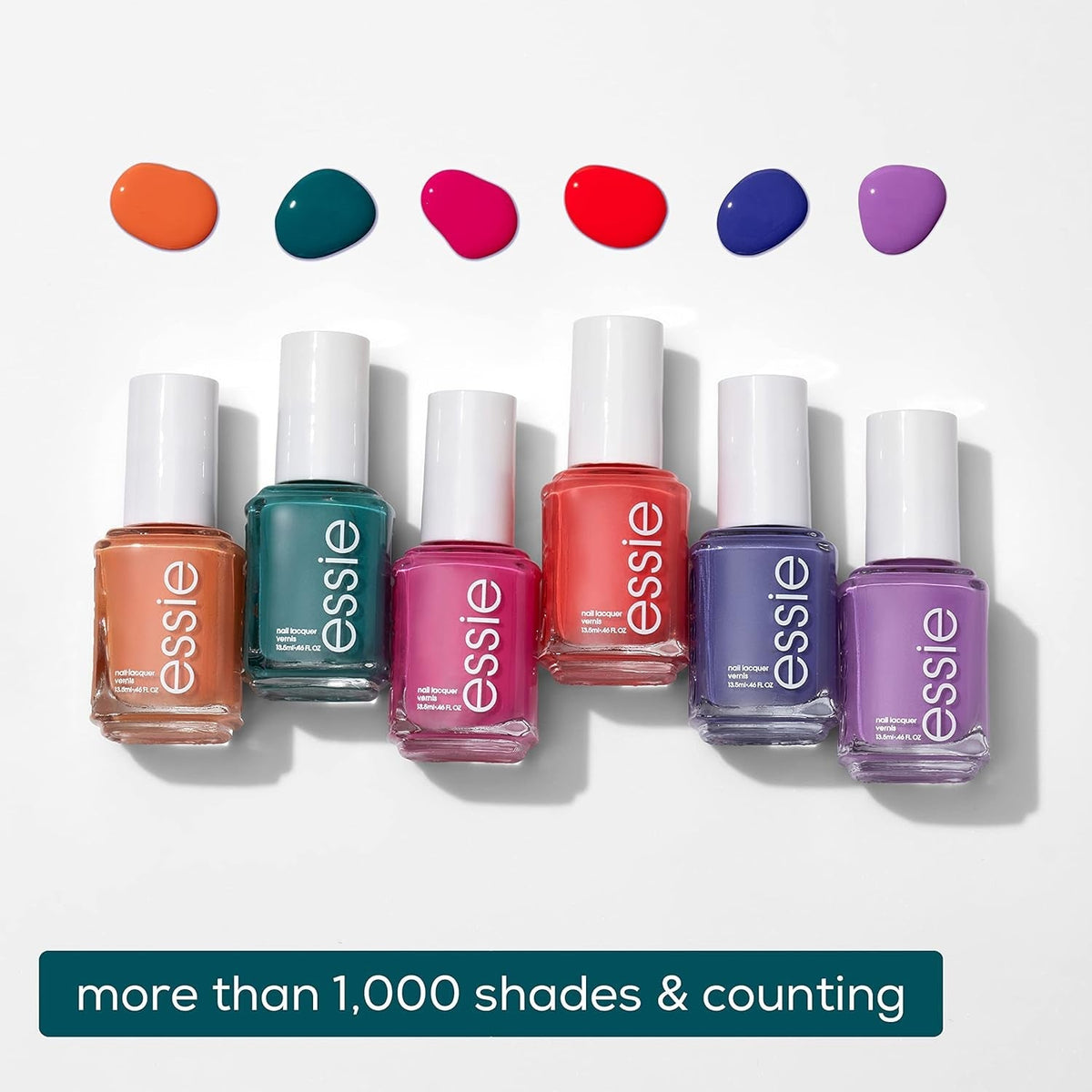 Salon-Quality Nail Polish, 8-Free Vegan, Push Play Collection, Blue,Push Play 0.46 Oz