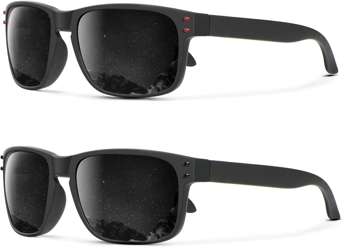 Polarized Sunglasses for Men and Women Vintage Style Sun Glasses for Fishing Running Driving with UV Protection