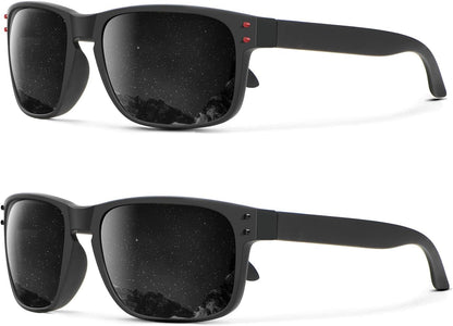 Polarized Sunglasses for Men and Women Vintage Style Sun Glasses for Fishing Running Driving with UV Protection