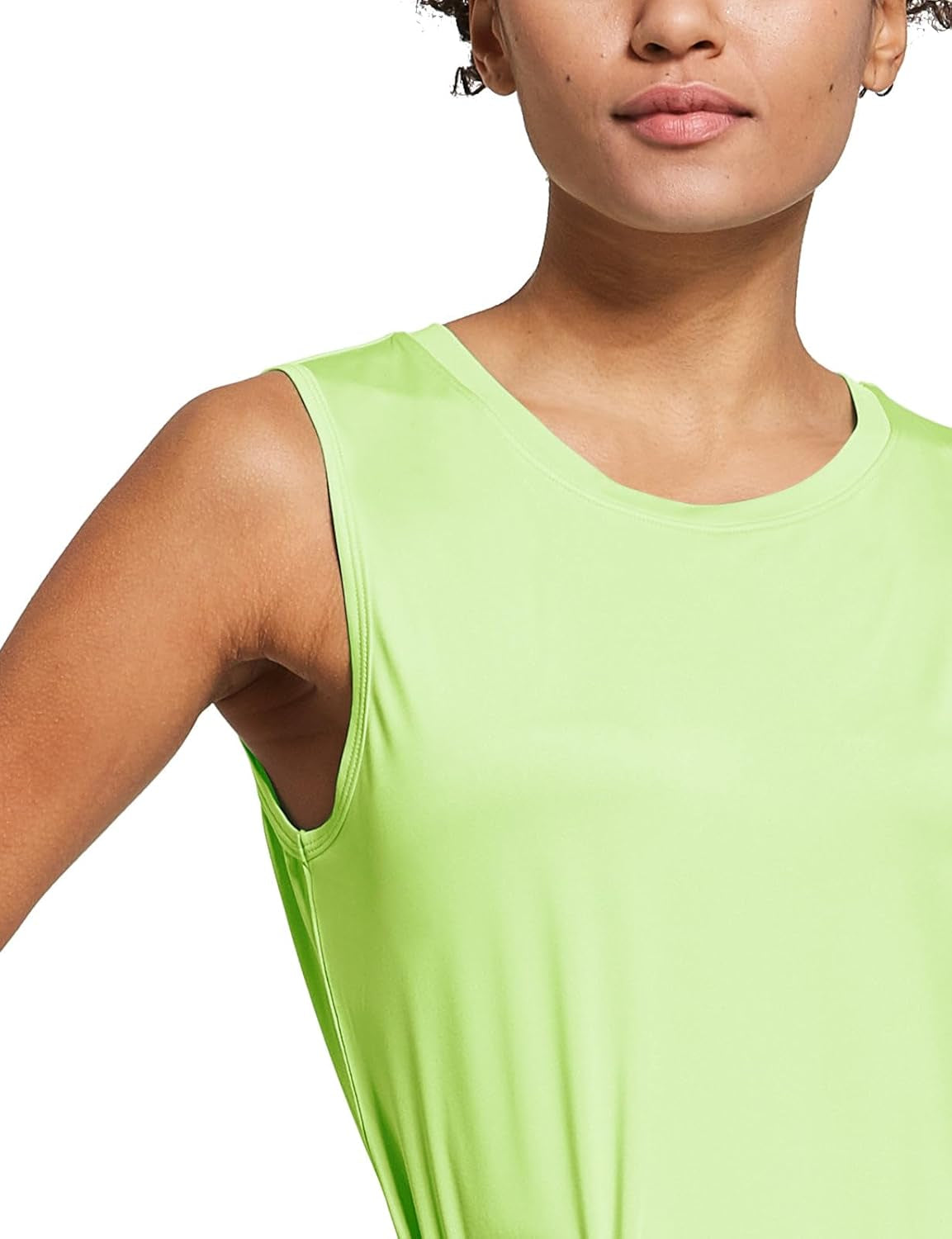 Workout Tank Tops for Women Sleeveless Running Loose Fit Yoga Tops Active Shirts Pickleball Sports Gym Exercise