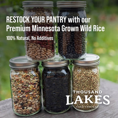 Minnesota Grown Wild Rice - Bulk - 5 Pounds | 100% All Natural