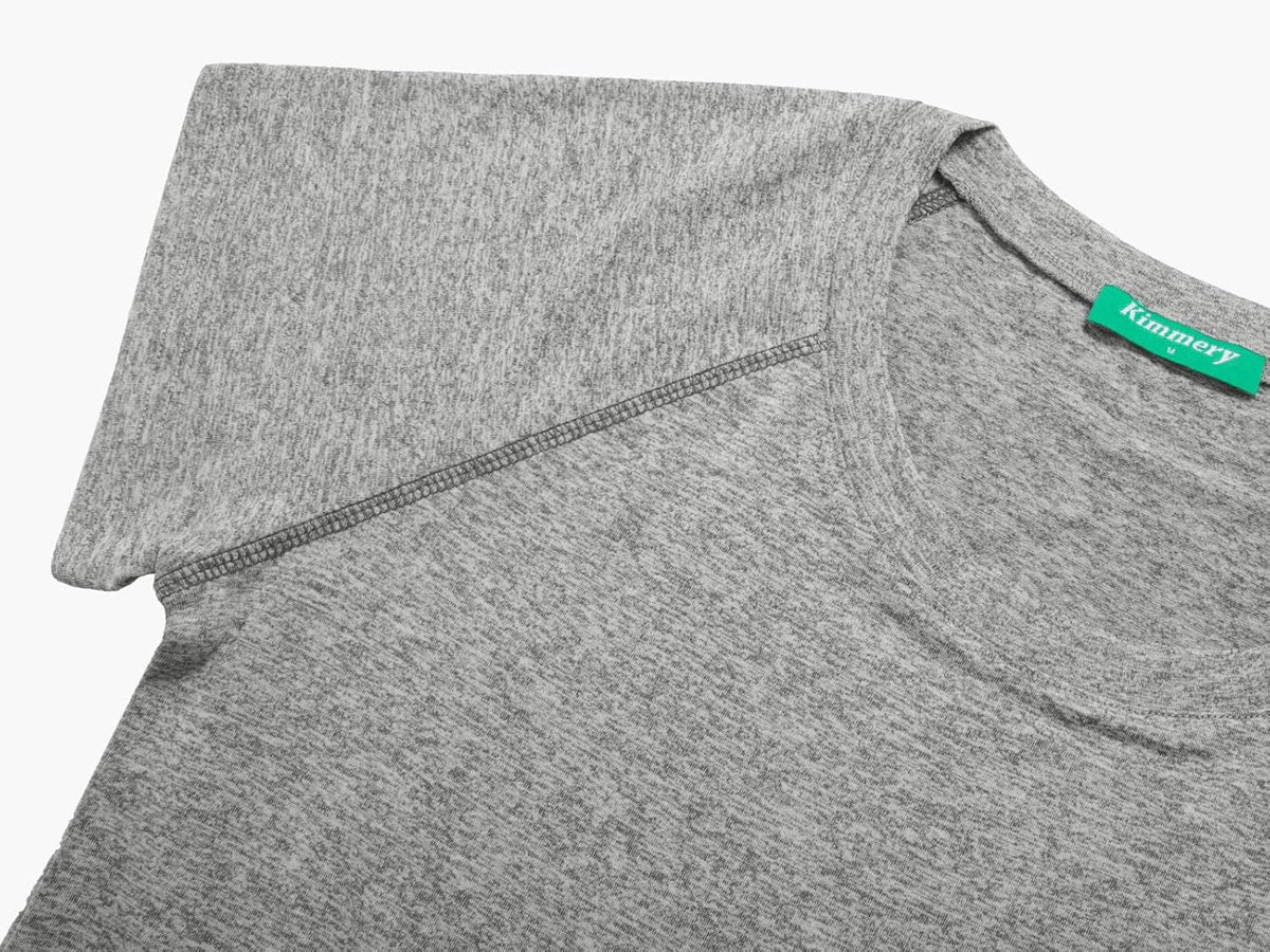 Woman Raglan Sleeve round Neck Irregular Hem Yoga Workout Shirt Sizes M-3XL