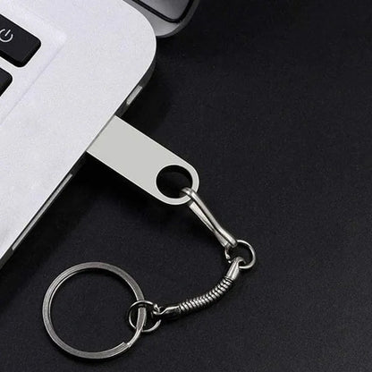 Pendrive 512GB Memory Stick 64GB 32GB 8GB Metal Usb Flash Drive 16GB 1GB Pen Drive 256GB Usb Stick 128GB for Computer/Laptop/Sound/Speaker/External Storage Data/Photo/Video/Music (Quantity: 1pcs)