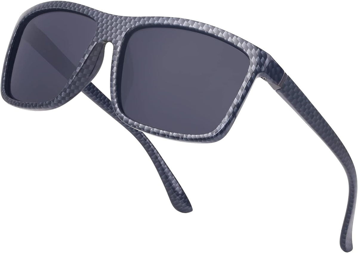 Men's Sports Polarized Sunglasses Square Frame Glasses NP1007