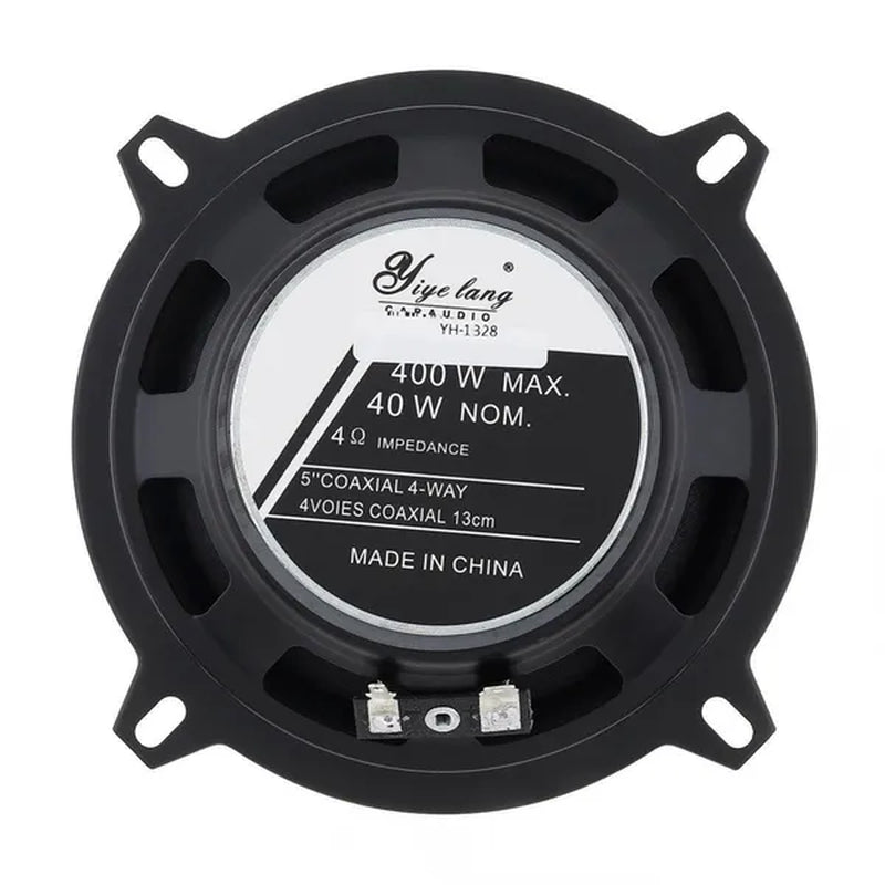 2Pcs 5 Inch 400W Universal Car Coaxial Speakers Audio Stereo Full Range Frequency Hifi Speakers for Cars