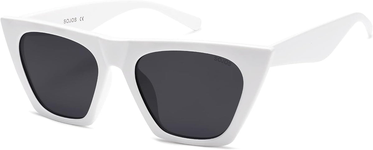 Oversized Square Cateye Polarized Sunglasses for Women Men Big Trendy Sunnies SJ2115