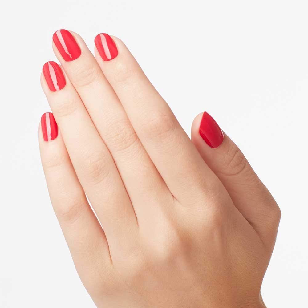 OPI Nail Lacquer She’s a Bad Muffuletta Red Nail Polish, 0.5 Fl Oz