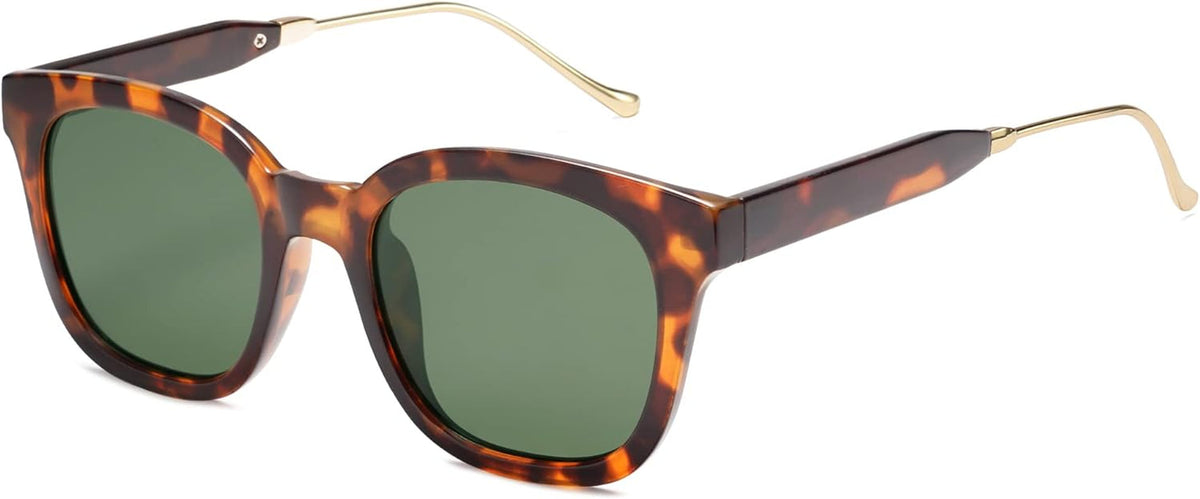 Classic Square Polarized Sunglasses for Women Men Retro Trendy UV400 Sunnies SJ2050