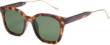 Classic Square Polarized Sunglasses for Women Men Retro Trendy UV400 Sunnies SJ2050