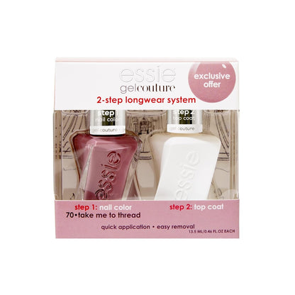 Gel Couture Long-Lasting Nail Polish, 8-Free Vegan, Sheer Pink, Sheer Fantasy, 0.46 fl oz