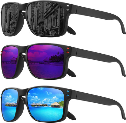 Polarized Sunglasses for Men Women Sports Driving Fishing Glasses UV400 Protection