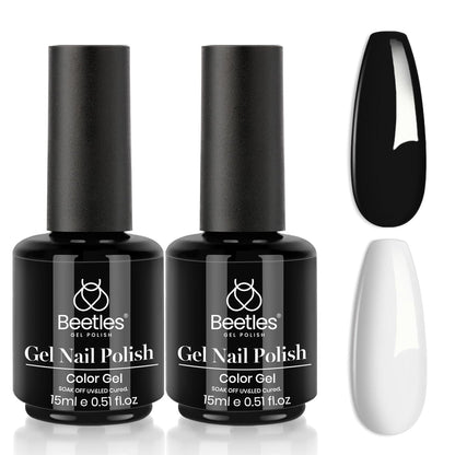 Beetles Neutral Gel Nail Polish 15ml Nude Pink Polish Set Pink Jelly Soak Off U V LED Nail Lamp Translucent Nail Art Gel