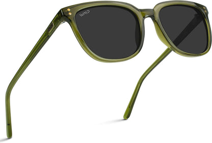 Polarized Classic Retro Flat Square Unisex Sunglasses