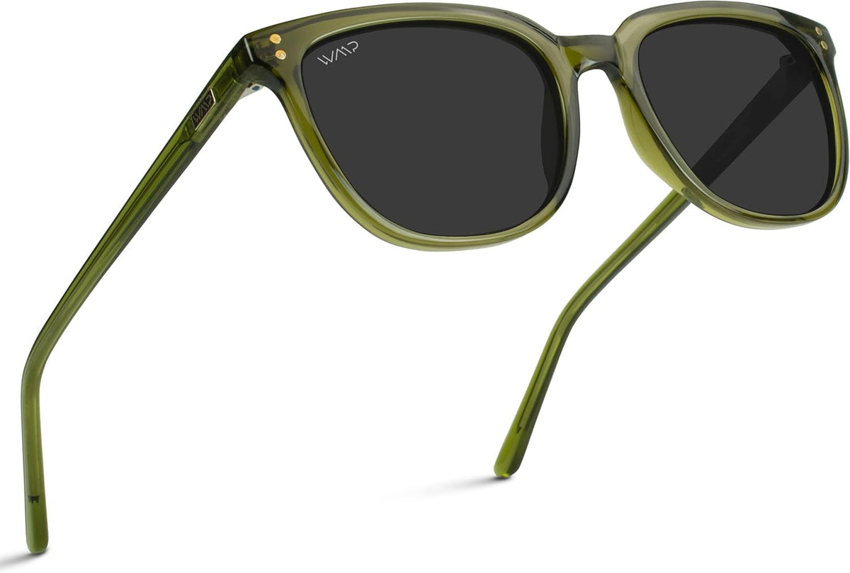 Polarized Classic Retro Flat Square Unisex Sunglasses