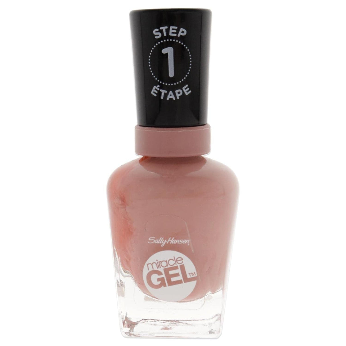 Miracle Gel Nail Polish, Shade Sheer Happiness 187 (Packaging May Vary)
