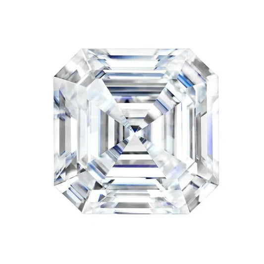 Unheated 8.30 Cts Natural Gemstone White Sapphire 10x10mm Square Cut Gem Sri-Lanka VVS