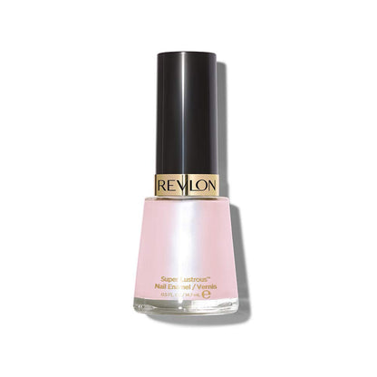 Nail Enamel, Chip Resistant Nail Polish, Glossy Shine Finish, in Pink, 141 Angelic, 0.5 Oz
